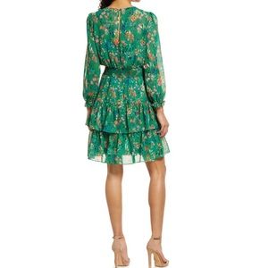 Eliza J Ruffle Floral Dress